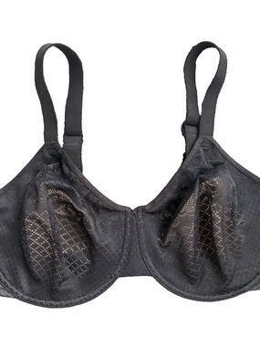 Wacoal Black Visual Effects Minimizer Bra 40DD